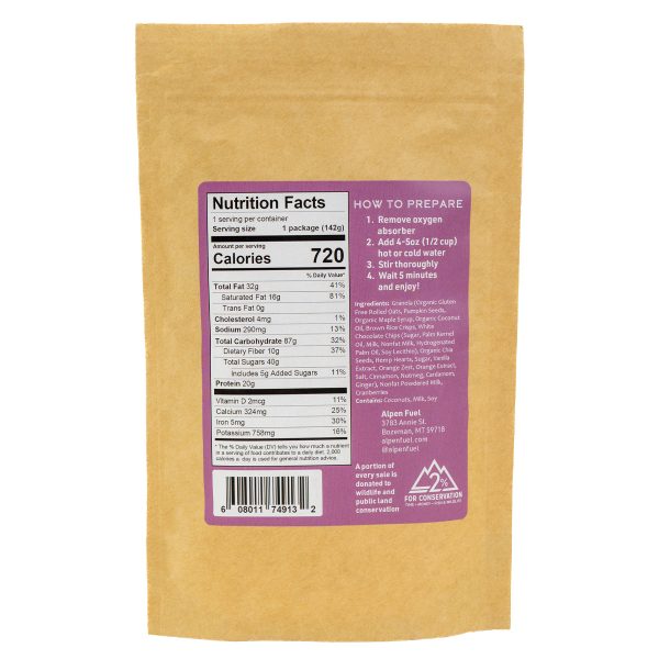 Alpen Fuel Cranberry White Chocolate Granola Discount - Image 2