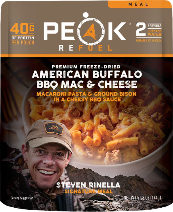 Peak Refuel Steven Rinella American Buffalo BBQ Mac & Cheese Hot on Sale