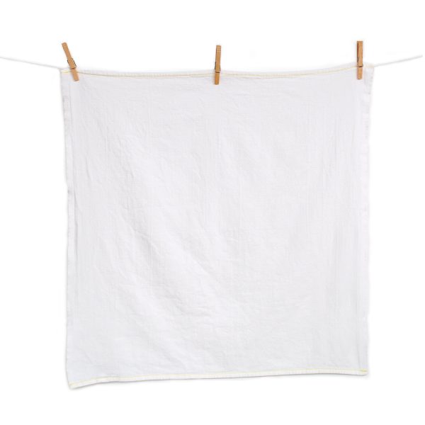 Cloth-eez Flat Birdseye Diapers - Classic White Online now