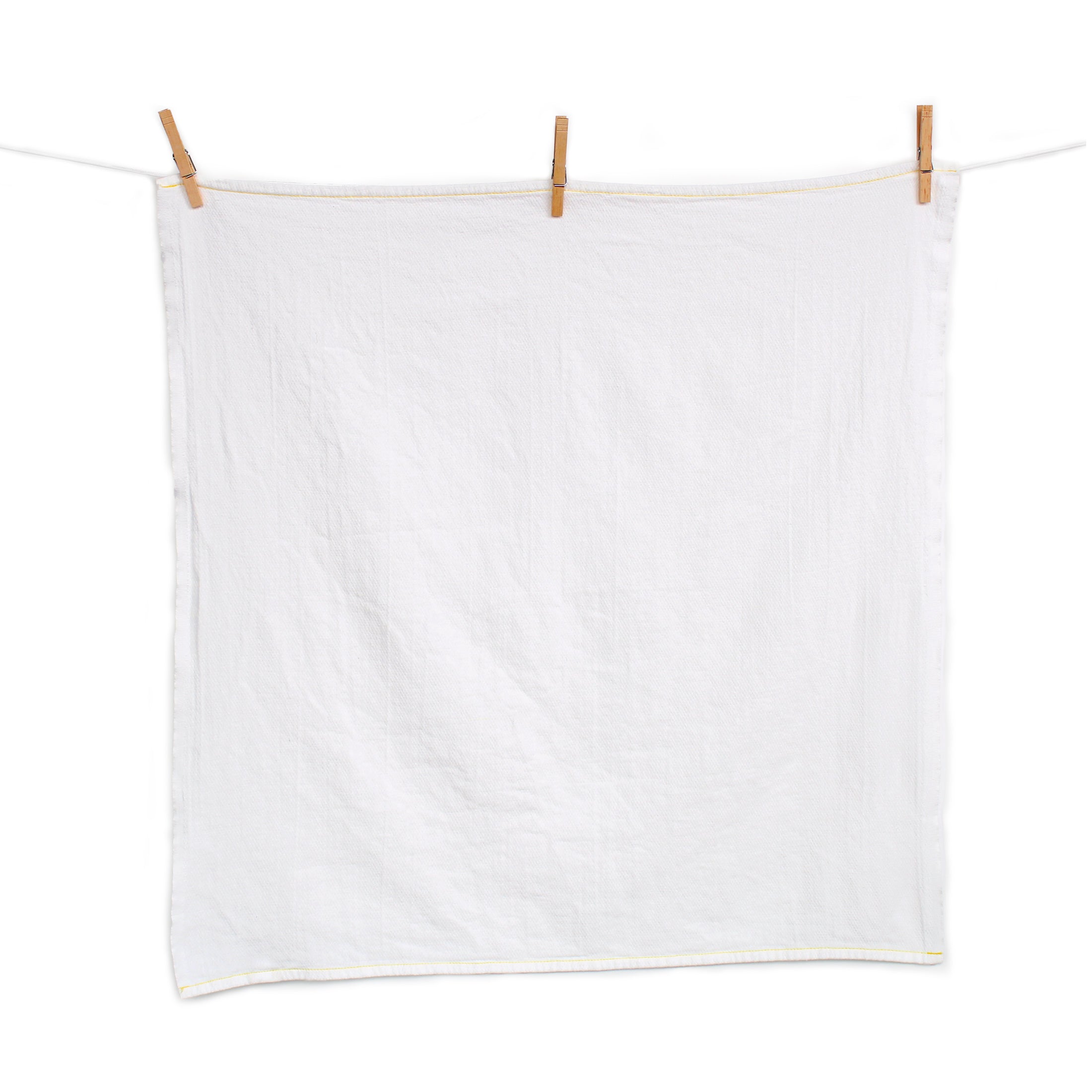 Cloth-eez Flat Birdseye Diapers – Classic White Online now