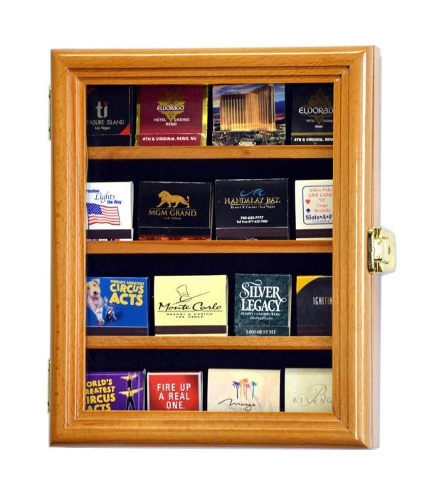 20 Matches Matchbook Display Case Cabinet on Sale - Image 2