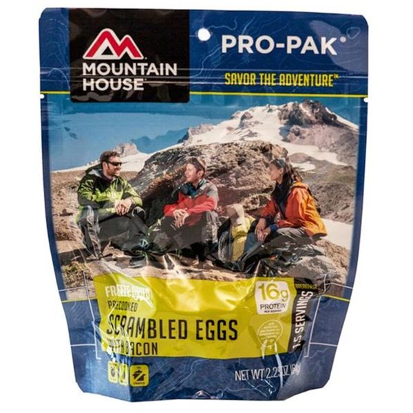 Mountain House Scrambled Eggs with Bacon Pro-Pak on Sale