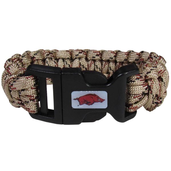 Arkansas Razorbacks Camo Survivor Bracelet For Discount - Image 2
